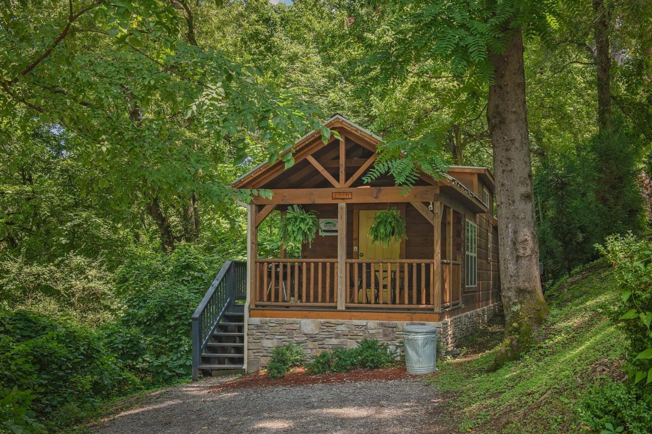 Eden Cabin Forested Tiny Home On Lookout Mtn チャタヌーガ エクステリア 写真